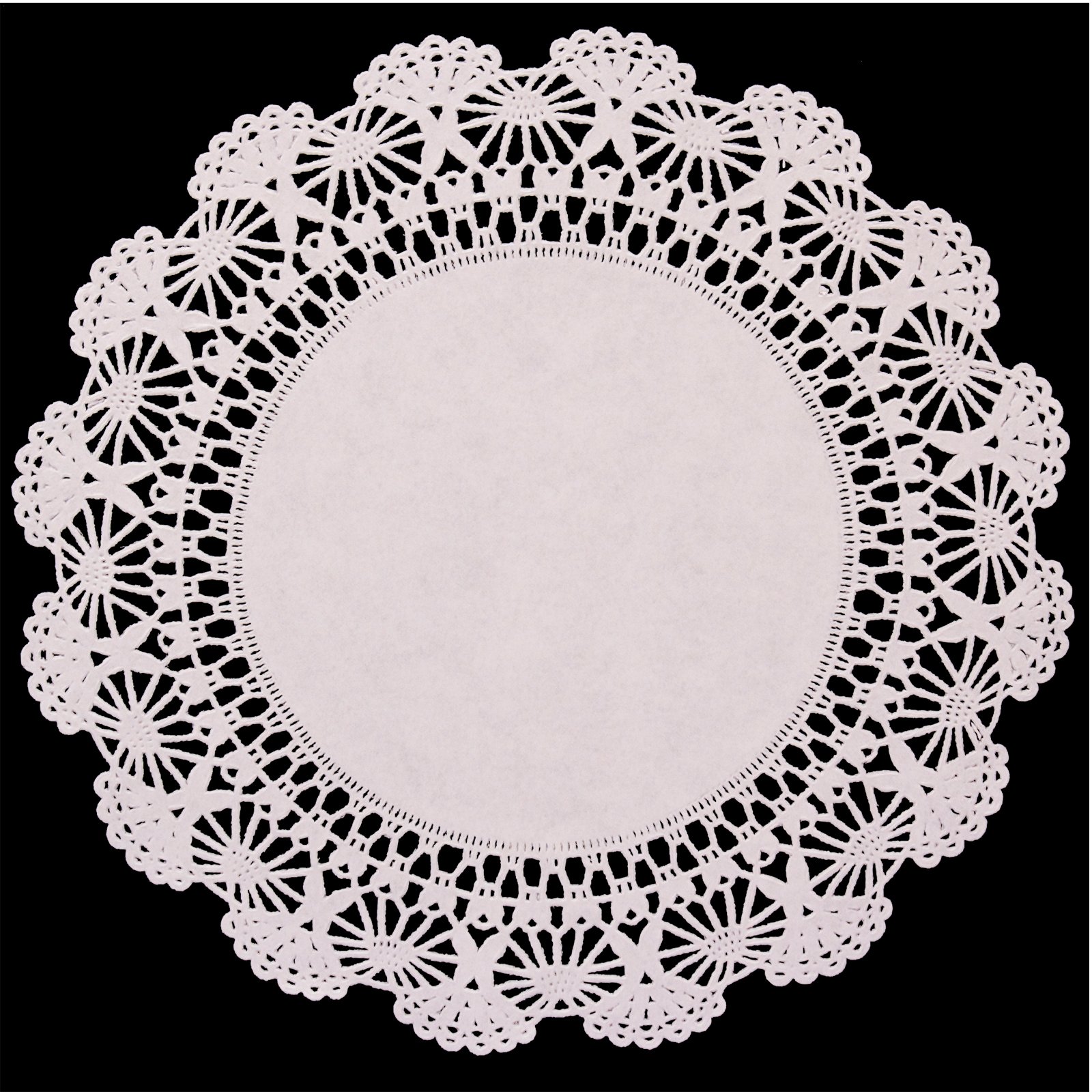Round 10&quot; Paper Doily Placemats (12 count) - Click Image to Close