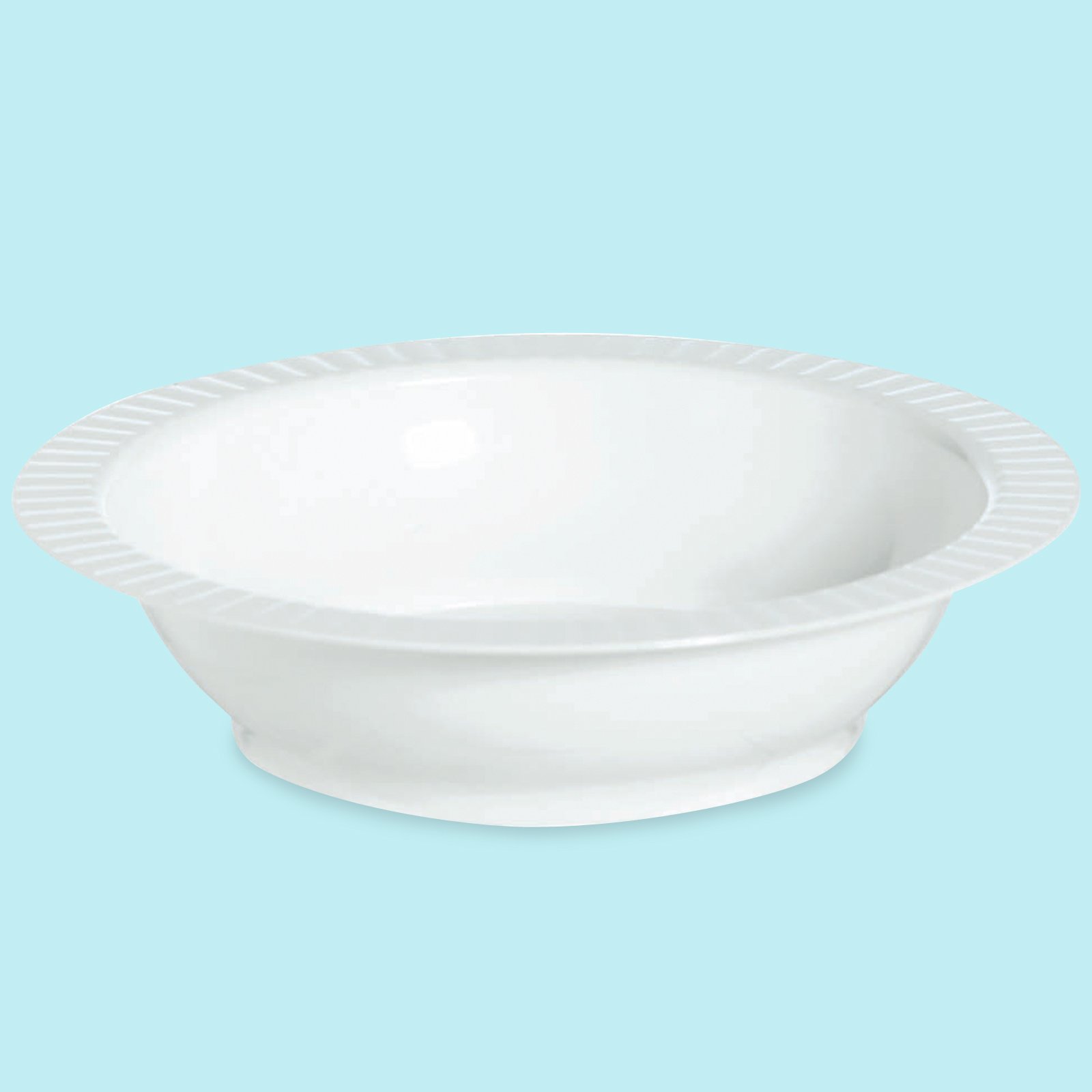 White Premium Plastic Soup Bowls (24 count)