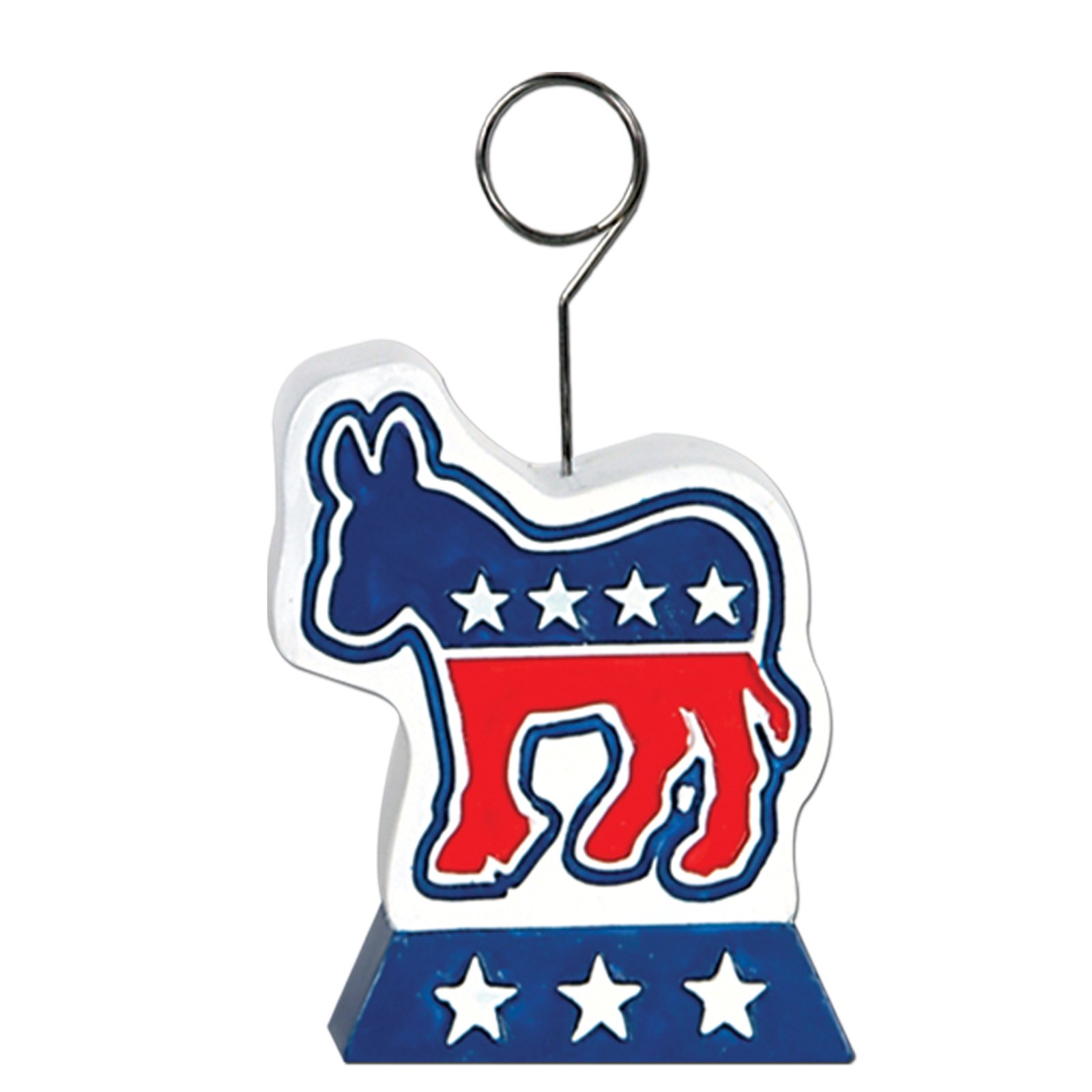 Democratic Balloon Weight / Photo Holder - Click Image to Close