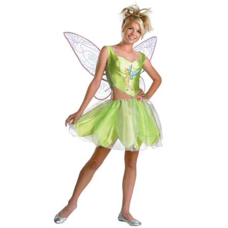 Disney Faeries Tinker Bell Tween/Teen Costume - Click Image to Close