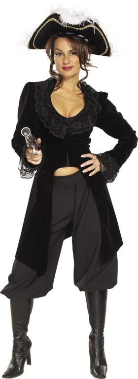 She Captain Pirate Adult Costume - Click Image to Close