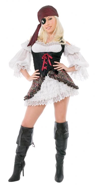 Playboy Pirate Adult Costume - Click Image to Close