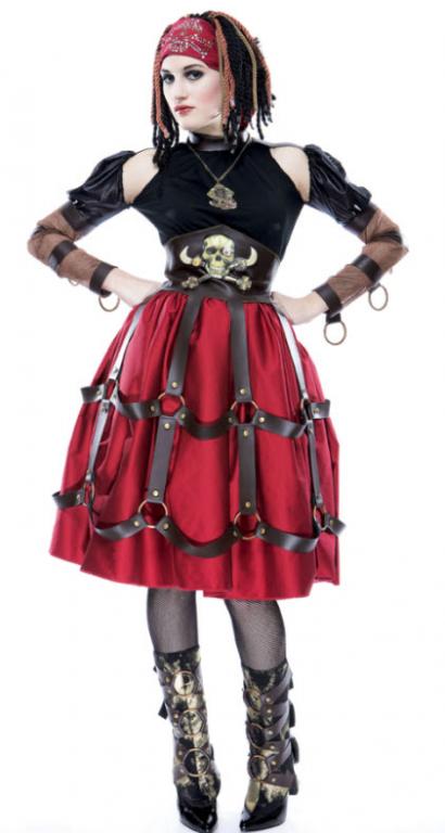 Gothwerks Pirate Wench Adult Costume - Click Image to Close