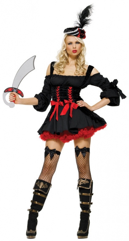 Pirate Wench Adult Costume - Click Image to Close