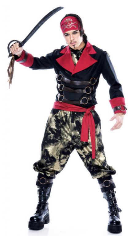 Apocalypse Pirate Adult Costume Large - Click Image to Close