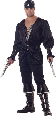 Blackheart The Pirate Adult Costume - Click Image to Close
