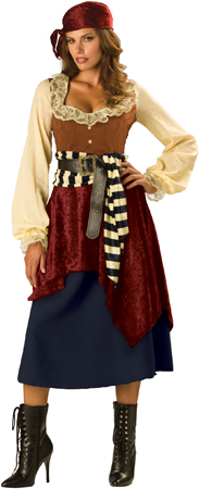 Buccaneer Beauty Adult Costume - Click Image to Close