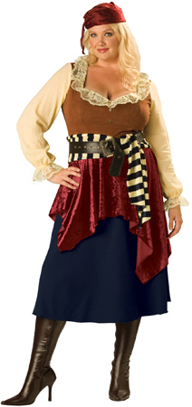 Buccaneer Beauty Plus Size Costume - Click Image to Close