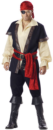 Pirate Adult Costume - Click Image to Close