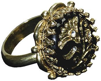 Jack Sparrow Button Ring