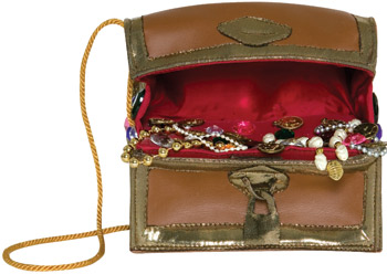 Treasure Chest Pirate Purse - Click Image to Close