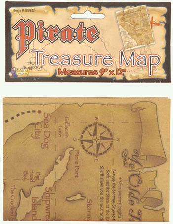 Treasure Map Accessory