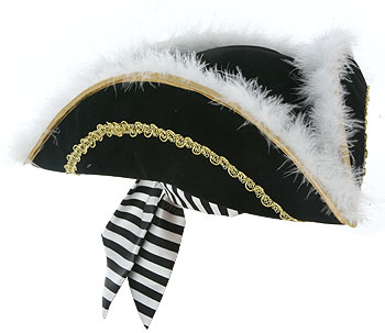 Captain Meyer Pirate Hat - Click Image to Close