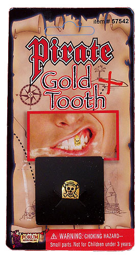 Pirate Gold Tooth - Click Image to Close