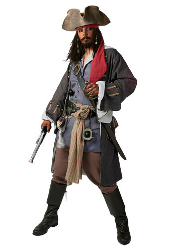 Realistic Caribbean Pirate Costume - Click Image to Close