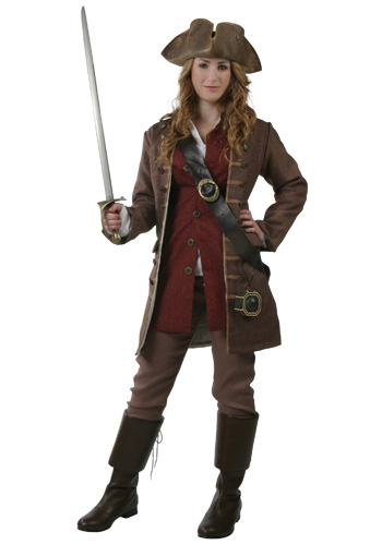 Womens Authentic Caribbean Pirate Costume