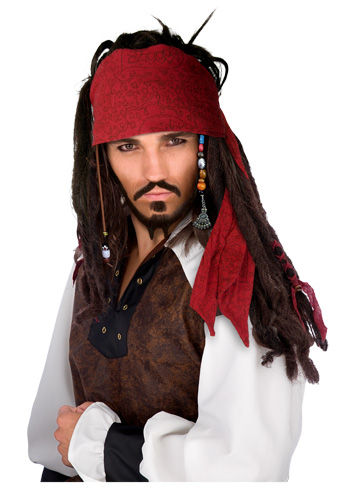 Authentic Pirate Wig - Click Image to Close