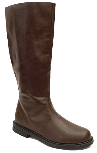 Adult Deluxe Brown Boots - Click Image to Close