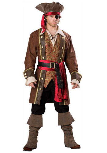 Captain Skullduggery Pirate Costume - Click Image to Close