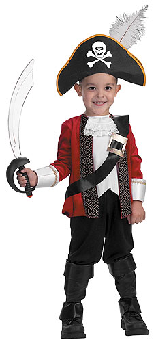 El Capitan Child Pirate Costume - Click Image to Close