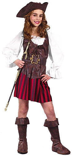 High Seas Pirate Girl Costume - Click Image to Close