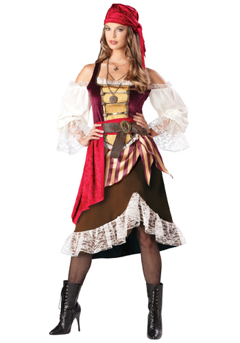 Deckhand Darlin' Pirate Costume - Click Image to Close