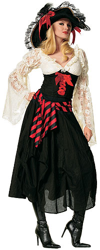 Sexy Plus Size Pirate Costume - Click Image to Close