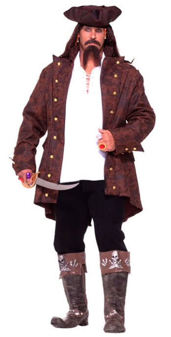 Pirate Captain Costume - Click Image to Close