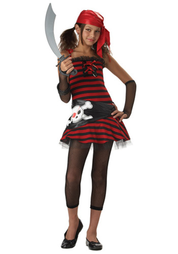 Tween Pirate Cutie Costume - Click Image to Close