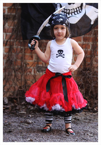 Toddler Tutu Pirate Costume