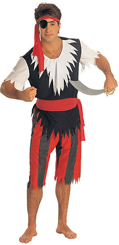 Men's Pirate Costume - Click Image to Close