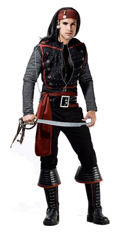 IGWT The Rockstar Pirate Medium Adult Costume
