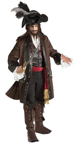 Caribbean Pirate Costume - Click Image to Close