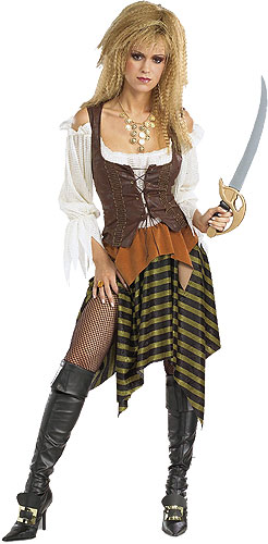 Sexy Sea Wench Pirate Costume - Click Image to Close