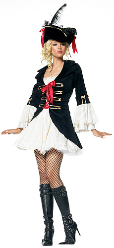 Sexy Captain Swashbuckler Costume - Click Image to Close