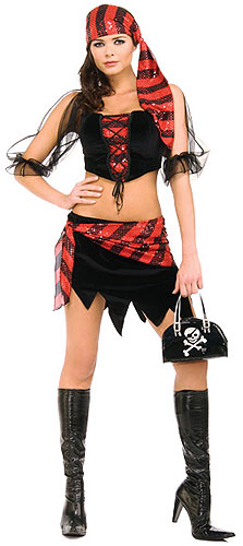 Women's Sexy Captain's Wench Costume