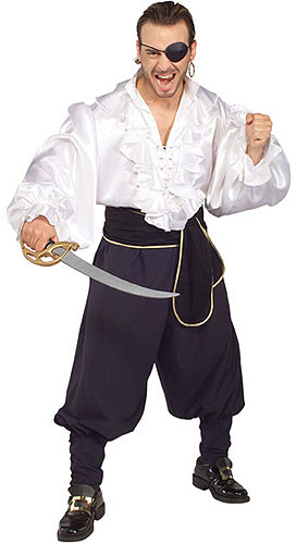 Swashbuckler Pirate Costume - Click Image to Close