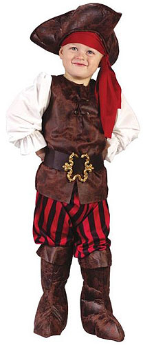 Caribbean Pirate Toddler Costume