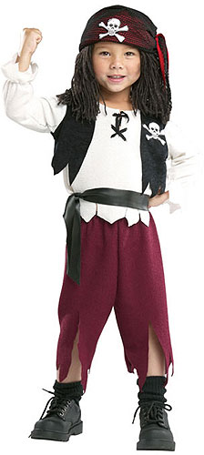 Pirate Captain Yarn Baby Costume - Click Image to Close