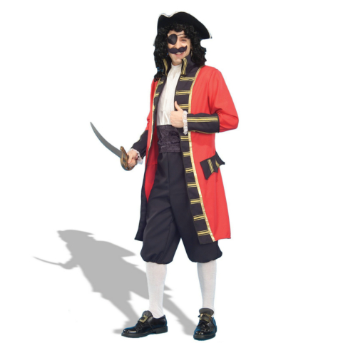 Buccaneer Captain Adult Costume - Click Image to Close