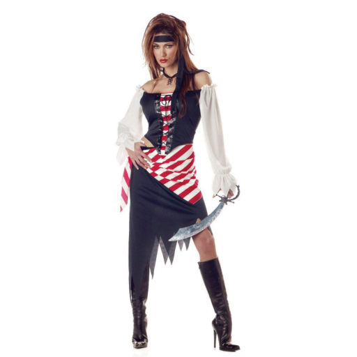 Ruby the Pirate Beauty Adult Costume - Click Image to Close
