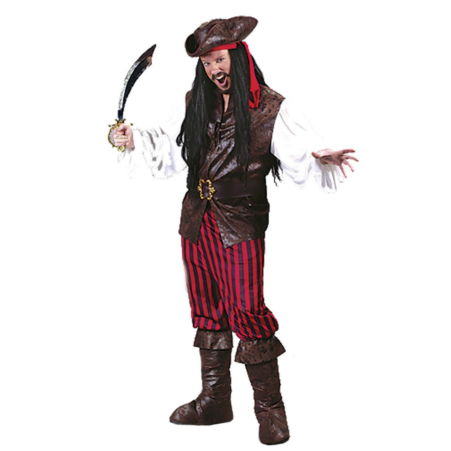 High Seas Pirate Man Adult Costume - Click Image to Close