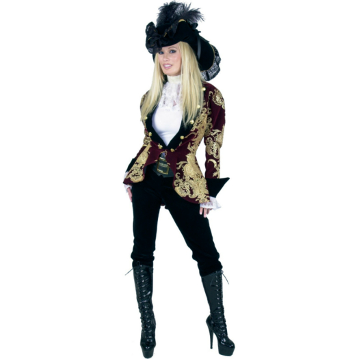 Elegant Pirate Lady Adult Costume