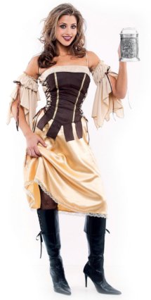 Tavern Wench Adult Costume - Click Image to Close