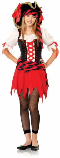 Pirate Lass Teen Costume - Click Image to Close