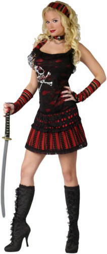 Skull Rocker Pirate Adult Costume - Click Image to Close