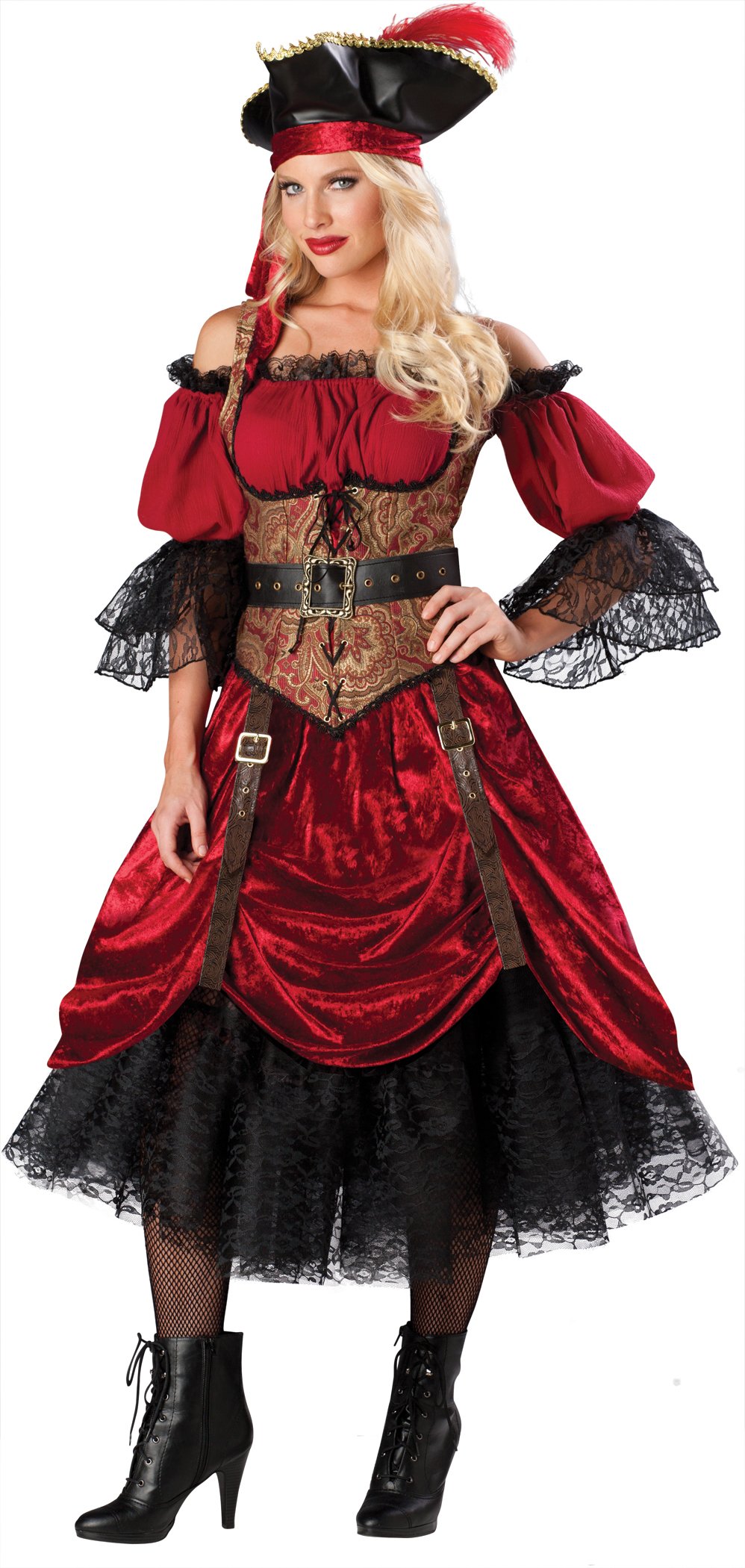 Swash Bucklin' Scarlet Elite Adult Costume