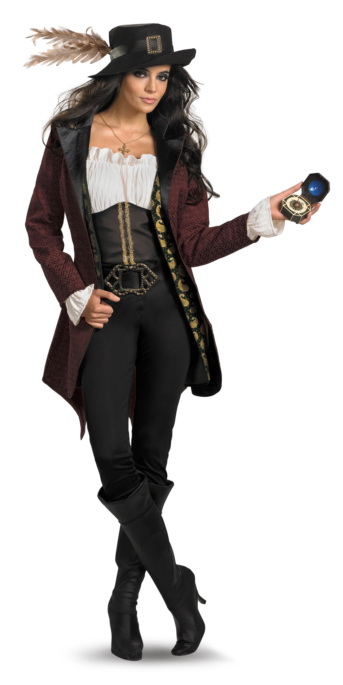 Pirates Of The Caribbean - Angelica Prestige Adult Costume - Click Image to Close