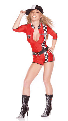 Playboy Racy Racer Costume - Click Image to Close