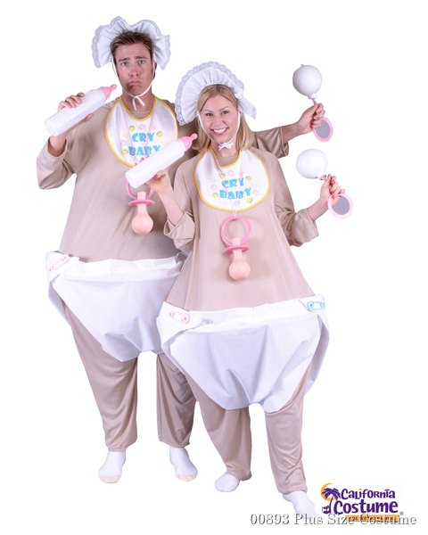 Cry Baby Plus Size Costume For Adults - Click Image to Close